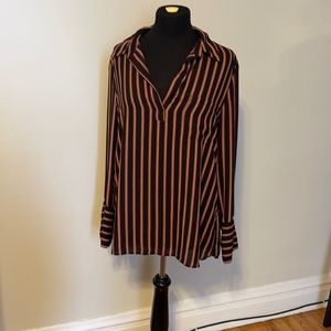 Premise Striped Collared Tunic